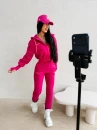 Komplet damski OLAVOGA ELISTA 2026 fuksja - maWer Fashion