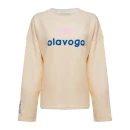 Bluza damska OLAVOGA URBAN ROYAL 2026 kremowa - maWer Fashion