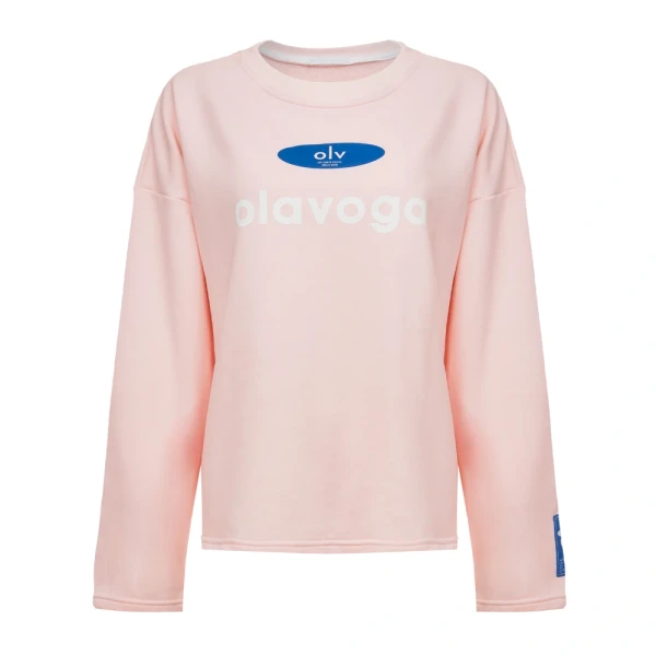 Bluza damska OLAVOGA URBAN ROYAL 2026 jasny róż - maWer Fashion