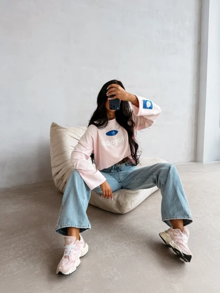 Bluza damska OLAVOGA URBAN ROYAL 2026 jasny róż - maWer Fashion