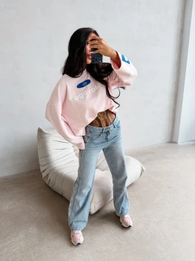 Bluza damska OLAVOGA URBAN ROYAL 2026 jasny róż