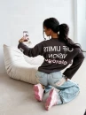 Bluza damska OLAVOGA URBAN ROYAL 2026 grafit - maWer Fashion