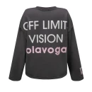 Bluza damska OLAVOGA URBAN ROYAL 2026 grafit - maWer Fashion