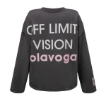 Bluza damska OLAVOGA URBAN ROYAL 2026 grafit - maWer Fashion