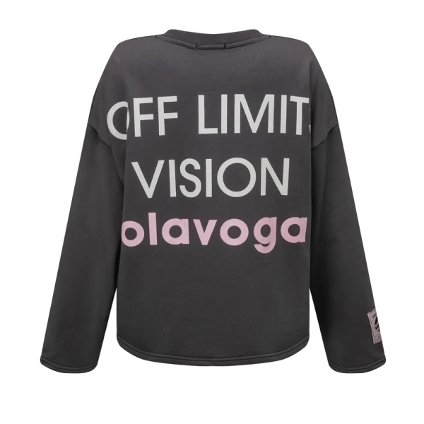 Bluza damska OLAVOGA URBAN ROYAL 2026 grafit - maWer Fashion