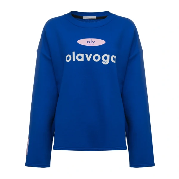 Bluza damska OLAVOGA URBAN ROYAL 2026 ciemny niebieski - maWer Fashion