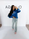 Bluza damska OLAVOGA URBAN ROYAL 2026 ciemny niebieski - maWer Fashion