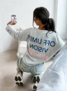 Bluza damska OLAVOGA URBAN ROYAL 2026 szara - maWer Fashion