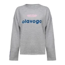 Bluza damska OLAVOGA URBAN ROYAL 2026 szara - maWer Fashion