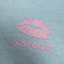 Bluza damska OLAVOGA LUCKY MINDSET 2026 jasny niebieski - maWer Fashion