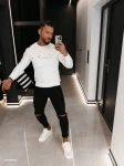 Bluza męska OLAVOGA BARDI 2026 ecru - maWer Fashion