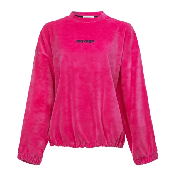 Bluza damska OLAVOGA VELVORA 2026 amarant - maWer Fashion