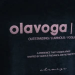 Bluza damska OLAVOGA VELVORA 2026 granatowa - maWer Fashion