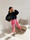 Bluza damska OLAVOGA VELVORA 2026 granatowa - maWer Fashion