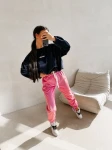 Bluza damska OLAVOGA VELVORA 2026 granatowa - maWer Fashion