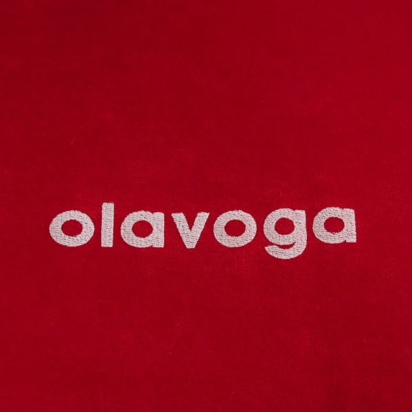 Bluza damska OLAVOGA VELVORA 2026 czerwona - maWer Fashion