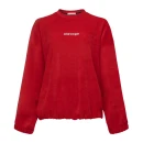 Bluza damska OLAVOGA VELVORA 2026 czerwona - maWer Fashion