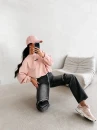 Bluza damska OLAVOGA VELVORA 2026 brudny róż - maWer Fashion