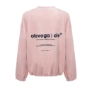 Bluza damska OLAVOGA VELVORA 2026 brudny róż - maWer Fashion