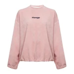 Bluza damska OLAVOGA VELVORA 2026 brudny róż - maWer Fashion