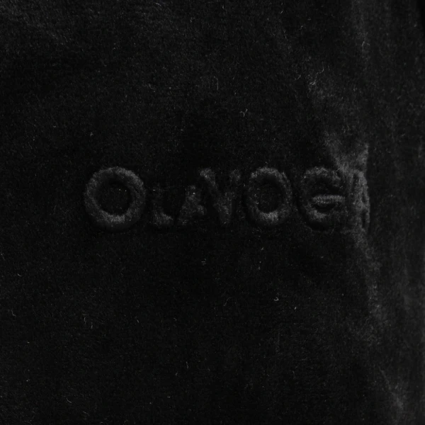 Welurowy komplet damski OLAVOGA BELORE 2026 czarny - maWer Fashion