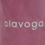 Spodnie damskie OLAVOGA RIBO 2026 pudrowy róż - maWer Fashion