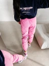 Spodnie damskie OLAVOGA RIBO 2026 pudrowy róż - maWer Fashion