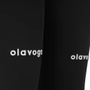 Legginsy damskie OLAVOGA TACTILE 2026 czarne - maWer Fashion