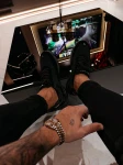 Buty męskie sneakresy OLAVOGA ROBSON 2026 czarne - maWer Fashion
