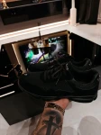 Buty męskie sneakresy OLAVOGA ROBSON 2026 czarne - maWer Fashion