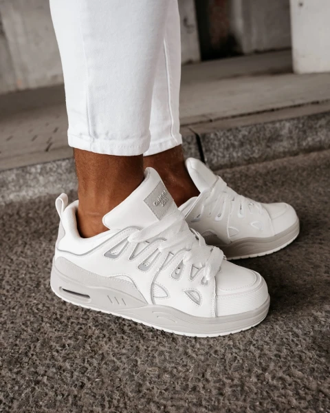 Buty męskie sneakersy OLAVOGA AUTHENTIC 2025 białe - maWer Fashion