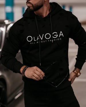 Bluza męska OLAVOGA ZIRE czarna