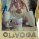 T-shirt damski OLAVOGA EARNED 2026 żółty - maWer Fashion
