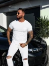 T-shirt męski OLAVOGA BUGY 2026 ecru - maWer Fashion