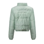 Kurtka damska OLAVOGA PUFFA 2026 zielona - maWer Fashion
