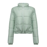 Kurtka damska OLAVOGA PUFFA 2026 zielona - maWer Fashion