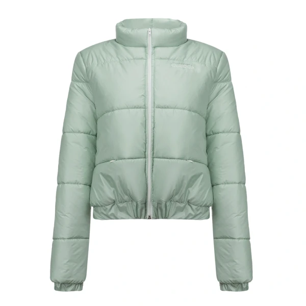 Kurtka damska OLAVOGA PUFFA 2026 zielona - maWer Fashion