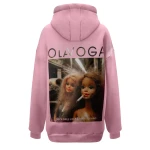Bluza damska OLAVOGA RUNAWAY 2026 pudrowy róż - maWer Fashion