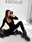 Kombinezon damski OLAVOGA ICONA 2026 czarny - maWer Fashion