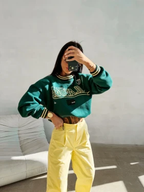  Bluza damska OLAVOGA VESA 2026 głęboka zieleń 