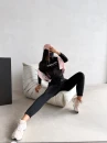 Komplet damski OLAVOGA SELIRA 2026 czarny - maWer Fashion