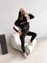 Komplet damski OLAVOGA SELIRA 2026 czarny - maWer Fashion