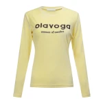 Komplet damski OLAVOGA SELIRA 2026 żółty - maWer Fashion