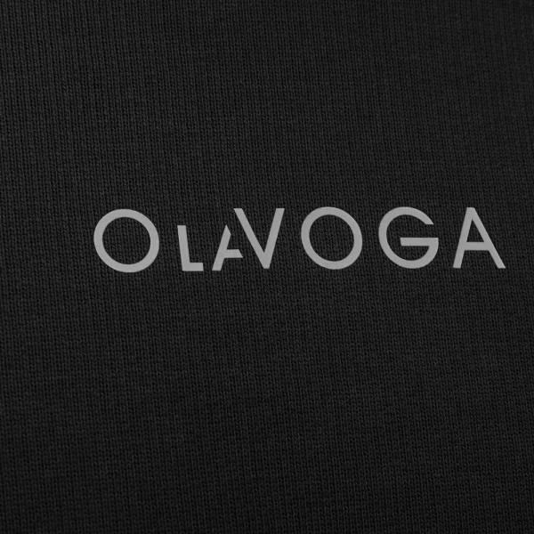 Bluza męska OLAVOGA MONEY 2026 czarna - maWer Fashion