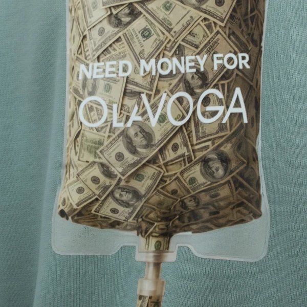 Bluza męska OLAVOGA MONEY 2026 mineral - maWer Fashion