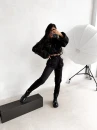 Komplet damski OLAVOGA WOELE 2026 czarny - maWer Fashion