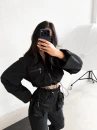 Komplet damski OLAVOGA WOELE 2026 czarny - maWer Fashion