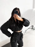Komplet damski OLAVOGA WOELE 2026 czarny - maWer Fashion