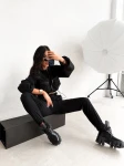Komplet damski OLAVOGA WOELE 2026 czarny - maWer Fashion