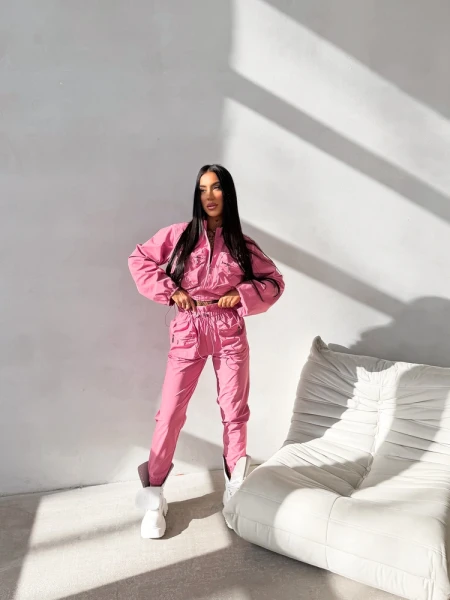 Komplet damski OLAVOGA WOELE 2026 jasny róż - maWer Fashion